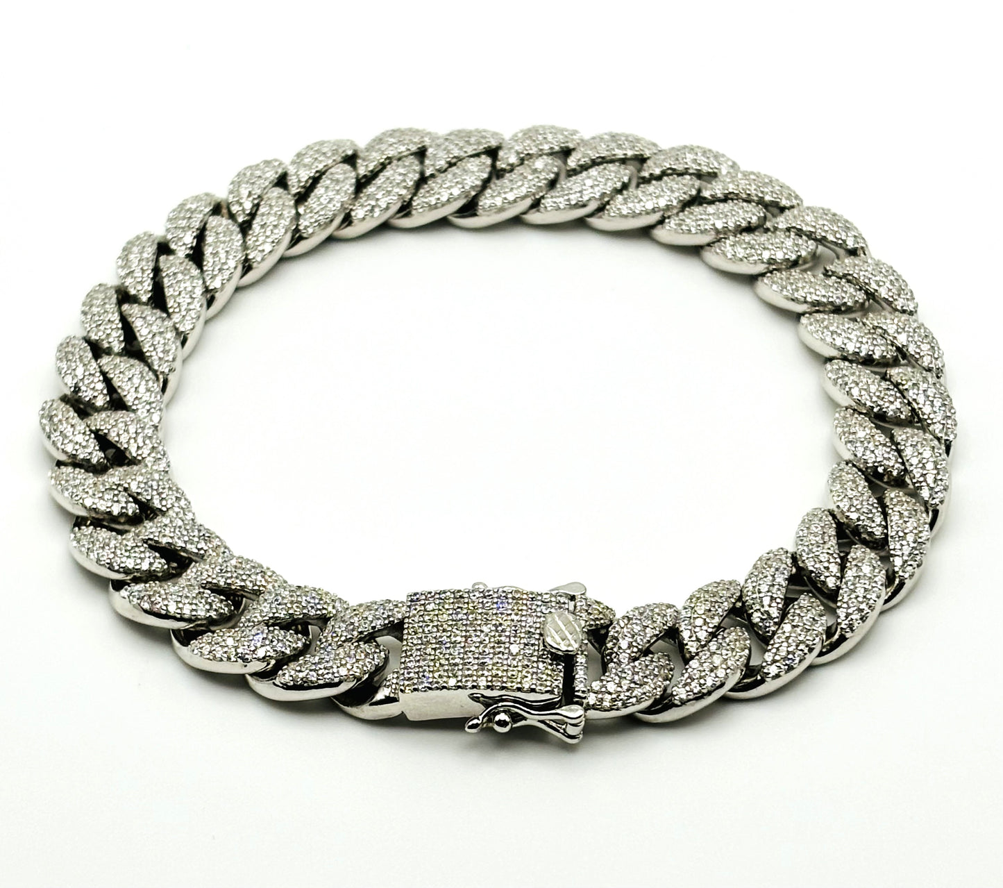 Cuban Link Silver Bracelet