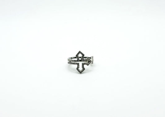 Silver Swarovski Expandable