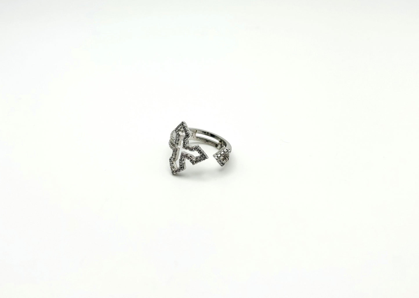 Silver Swarovski Expandable