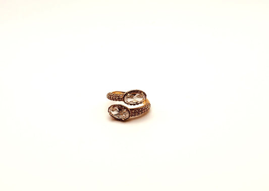 Rose Gold Swarovski Expandable