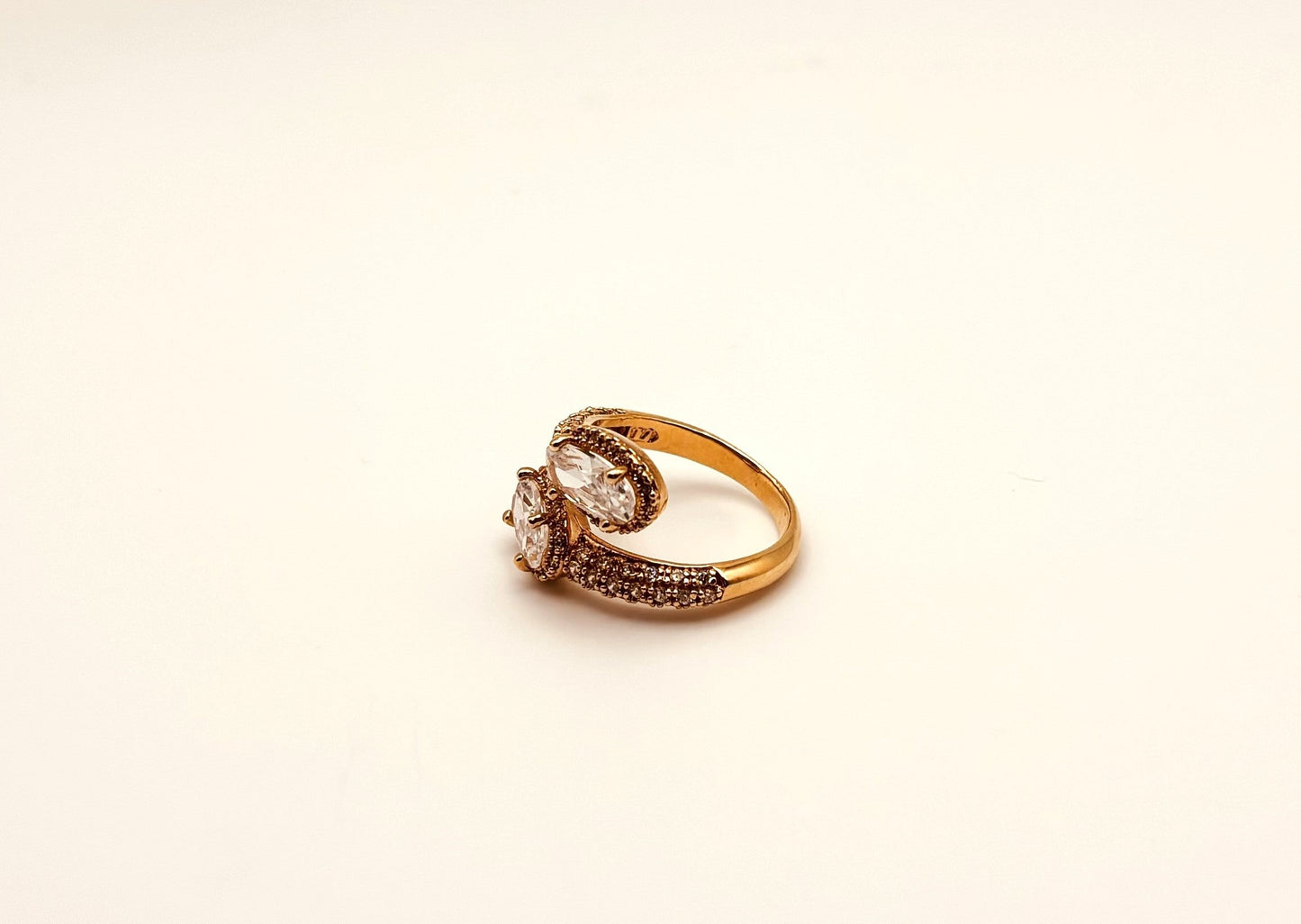 Rose Gold Swarovski Expandable