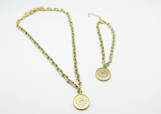 Dazzle Crystal Charm Set
