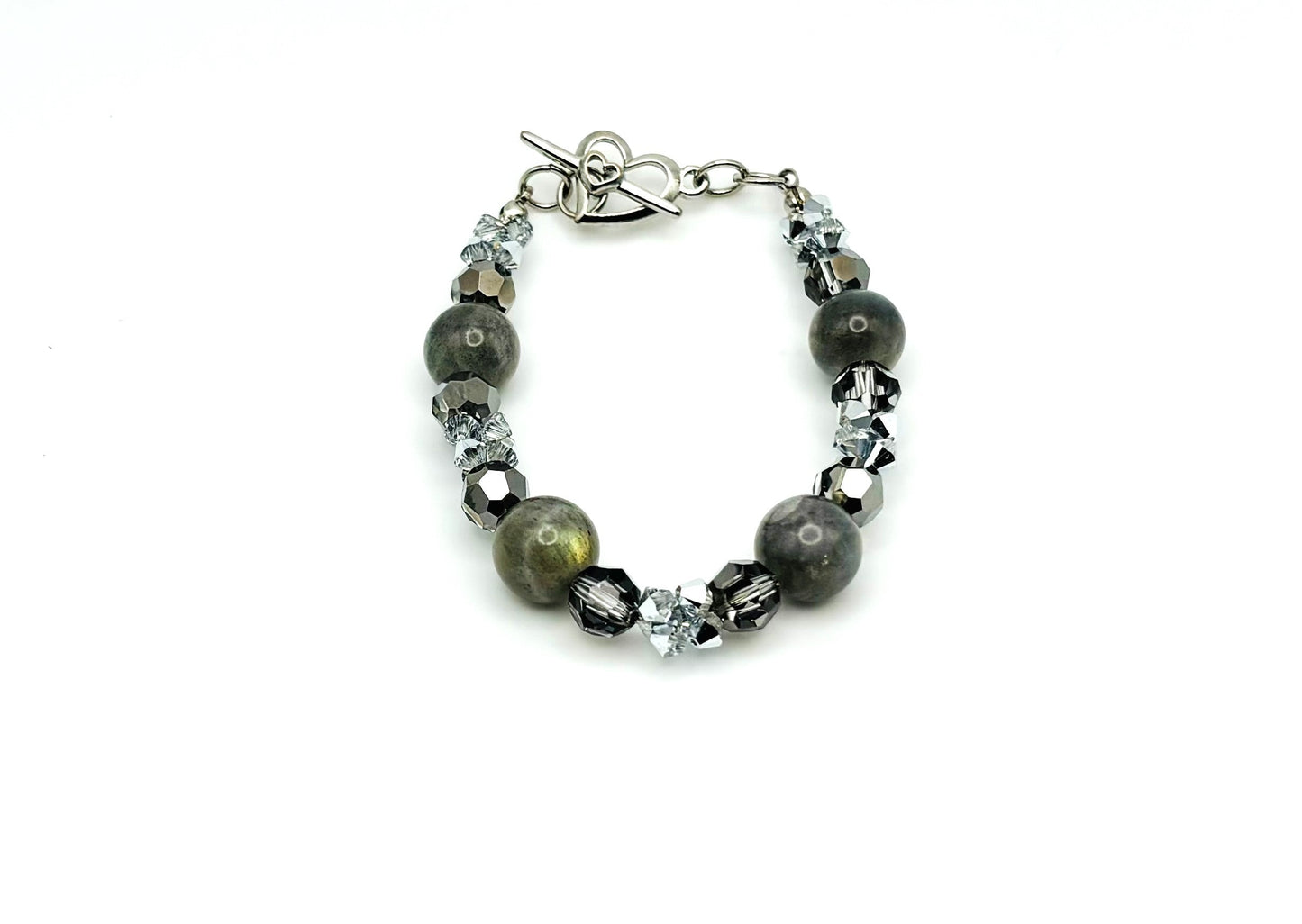 Green Pearl & Crystal