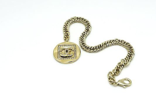 Crystal Charm Chain Link