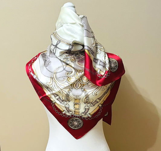 100% Silk Scarf